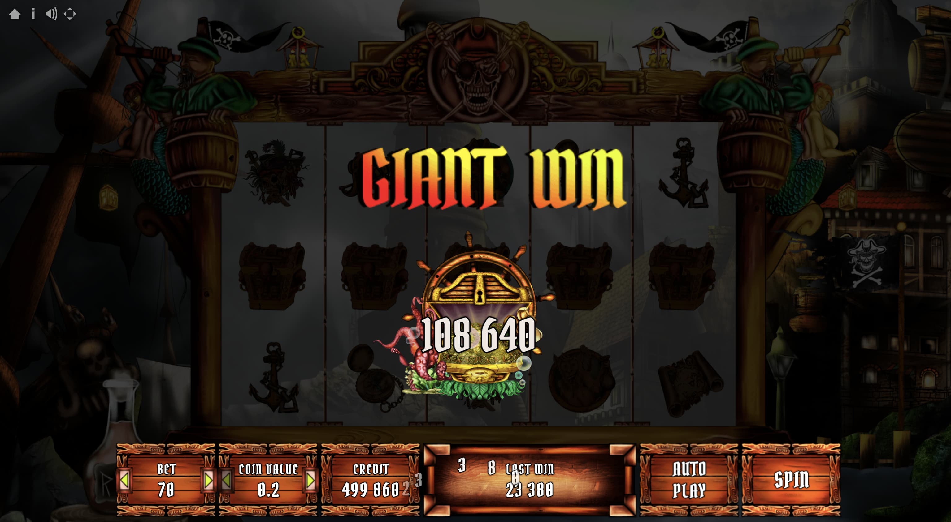MPirate Harbor Giant Win