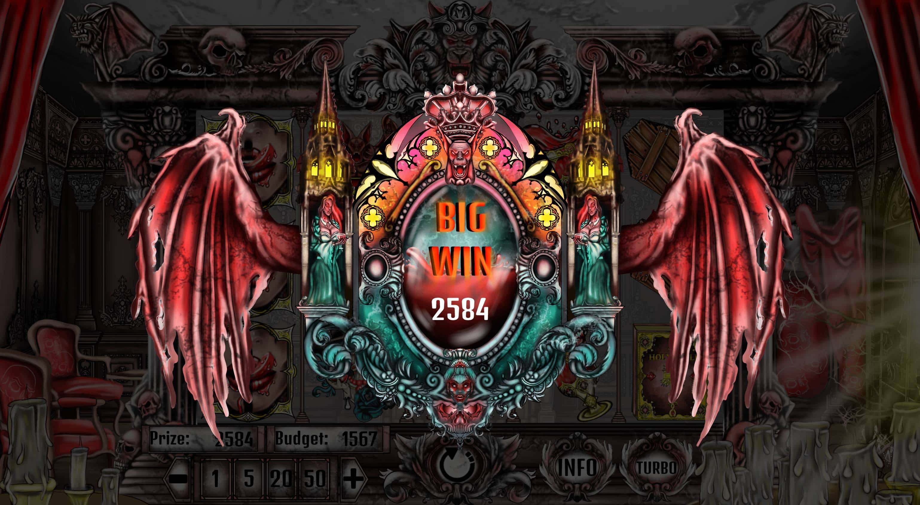 Vampire Mansion Big Win