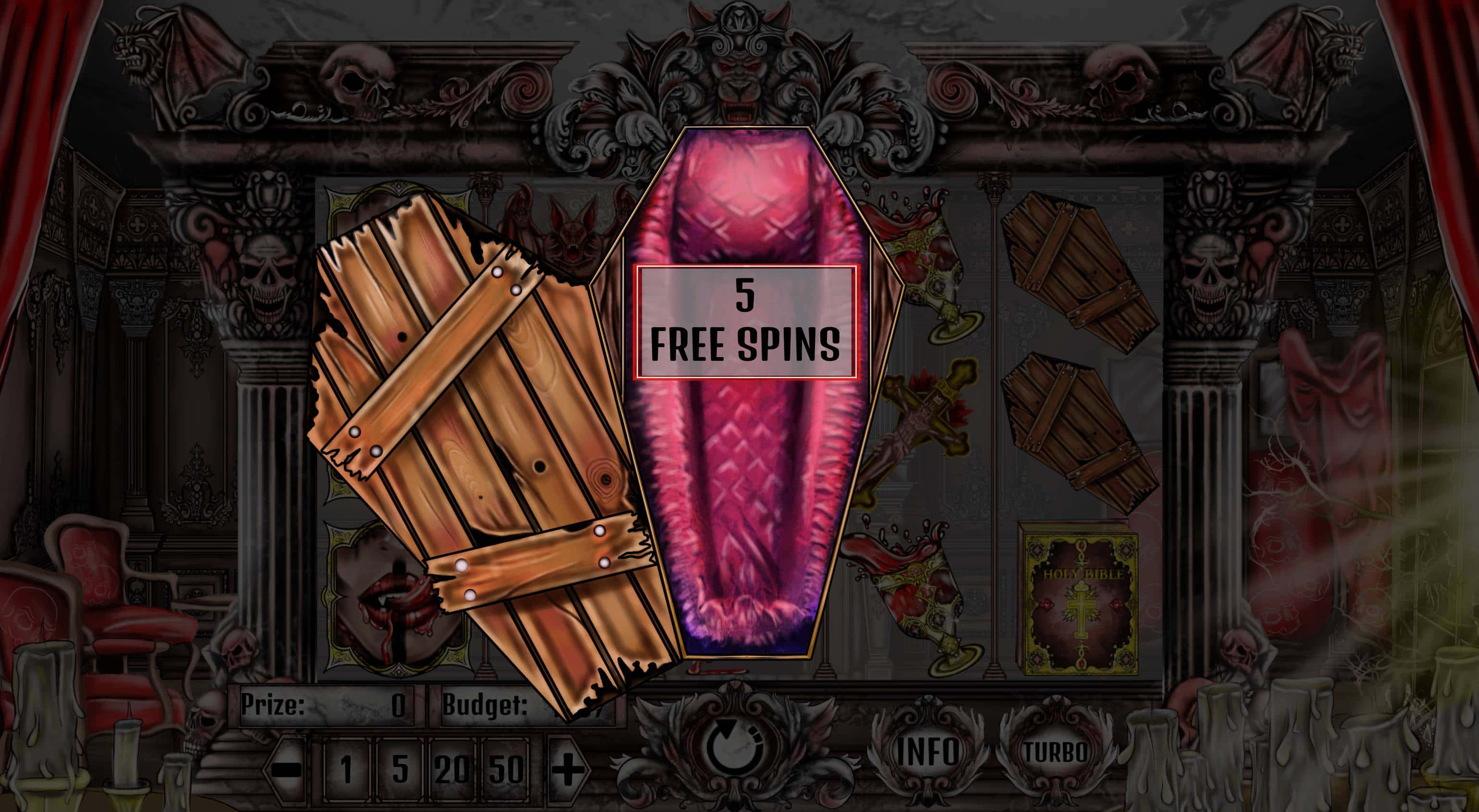 Vampire Mansion Free Spins
